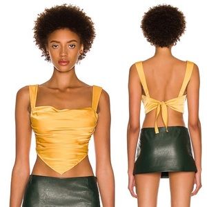 Miaou Tati Top in Mustard Yellow